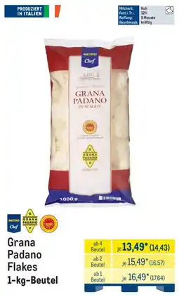 METRO METRO Chef Grana Padano Flakes Angebot