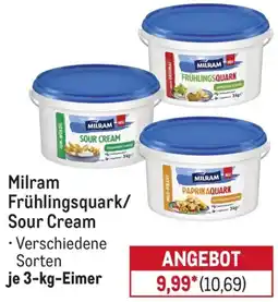 METRO Milram Frühlingsquark/ Sour Cream Angebot