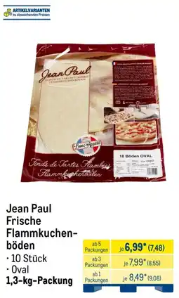 METRO Jean Paul Frische Flammkuchenböden Angebot