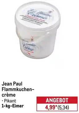 METRO Jean Paul Flammkuchencrème Angebot
