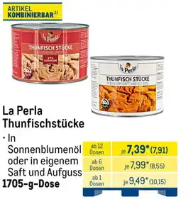 METRO La Perla Thunfischstücke Angebot