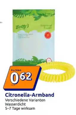 Action Betty's citronella-armband Angebot