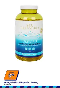 Action Sea treasures omega-3 fischölkapseln 1.000 mg Angebot