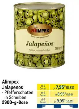METRO Alimpex Jalapenos Angebot