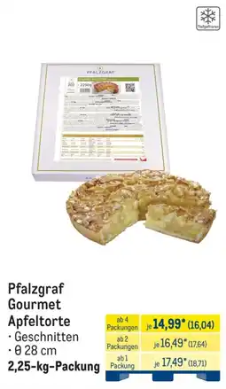 METRO Pfalzgraf Gourmet Apfeltorte Angebot