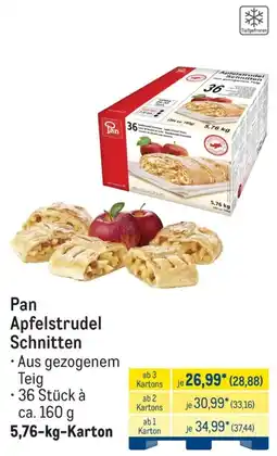 METRO Pan Apfelstrudel Schnitten Angebot
