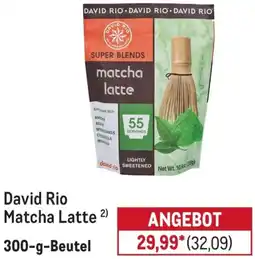 METRO David Rio Matcha Latte Angebot