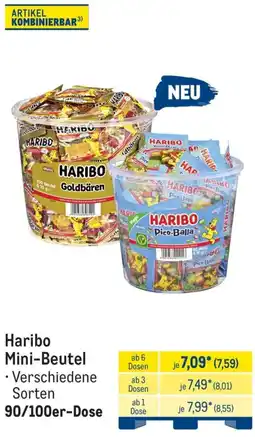 METRO Haribo Mini-Beutel Angebot