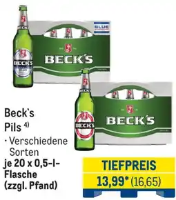 METRO Beck's Pils Angebot