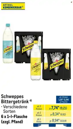 METRO Schweppes Bittergetränk Angebot
