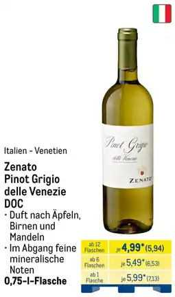 METRO Zenato Pinot Grigio delle Venezie DOC Angebot