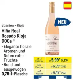 METRO Viña Real Rosado Rioja DOCa Angebot
