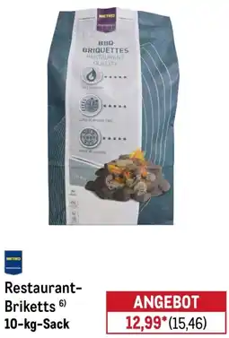 METRO METRO PROFESSIONAL Restaurant Briketts Angebot