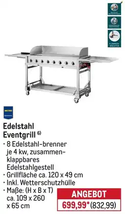 METRO METRO PROFESSIONAL Edelstahl Eventgrill Angebot