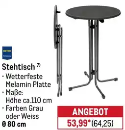 METRO METRO PROFESSIONAL Stehtisch Angebot