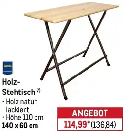 METRO METRO PROFESSIONAL Holz Stehtisch Angebot