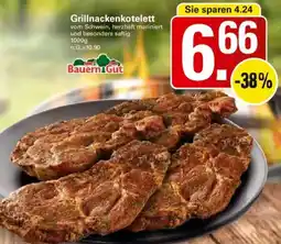 WEZ Bauern Gut Grillnackenkotelett Angebot