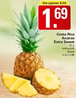 WEZ Costa Rica Ananas Extra Sweet Angebot