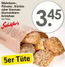 WEZ Schäfer's Mehrkom, Fitness, Kürbis oder Sonnenblumenkernbrötchen Angebot