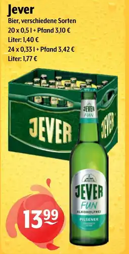 Getränke Hoffmann Jever Bier Angebot