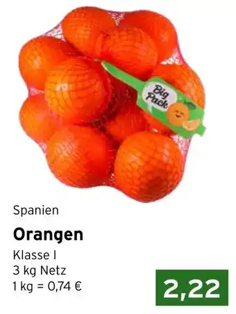 CAP Markt Orangen 3kg Angebot