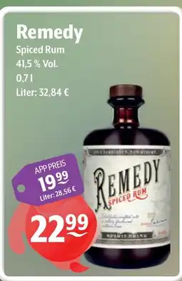 Getränke Hoffmann Remedy Spiced Rum Angebot