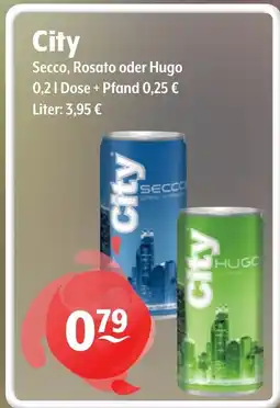 Getränke Hoffmann City Secco, Rosato oder Hugo Angebot