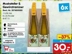 Netto Marken-Discount Muskateller & Gewürztraminer Angebot