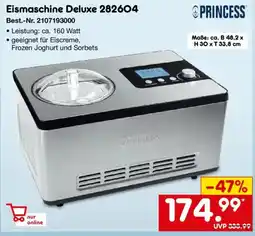 Netto Marken-Discount PRINCESS Eismaschine Deluxe 282604 Angebot