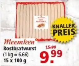 Multi Markt Meemken Rostbratwurst Angebot