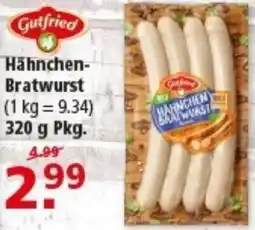 Multi Markt Gutfried Hähnchen Bratwurst Angebot