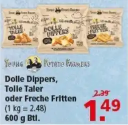 Multi Markt Dolle Dippers, Tolle Taler oder Freche Fritten Angebot