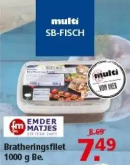 Multi Markt Bratheringsfilet Angebot