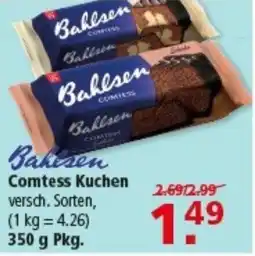 Multi Markt Bakesen Comtess Kuchen Angebot