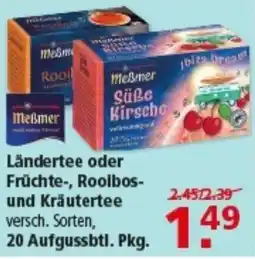Multi Markt Ländertee oder Früchte-, Rooibos und Kräutertee Angebot
