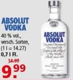 Multi Markt ABSOLUT VODKA Angebot