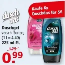 Multi Markt dusch das Duschgel Angebot
