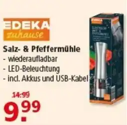 Multi Markt EDEKA zuhause Salz- & Pfeffermühle Angebot