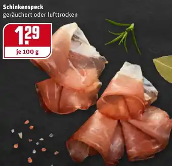 REWE Center Schinkenspeck 100g Angebot