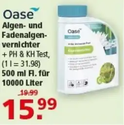 Multi Markt Oase Algen- und Fadenalgenvernichter Angebot