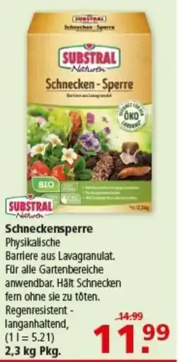 Multi Markt SUBSTRAL Schneckensperre Angebot