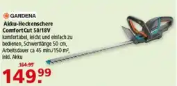 Multi Markt GARDENA Akku-Heckenschere Comfort Cut 50/18V Angebot