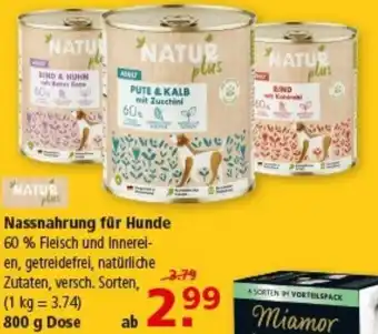 Multi Markt Nassnahrung für Hunde Angebot