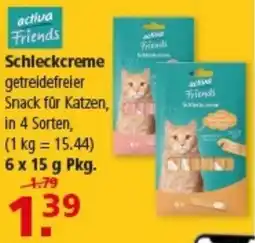 Multi Markt activa Friends Schleckcreme Angebot