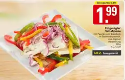 WEZ Eingelegter Schafskäse Angebot