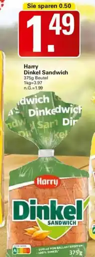 WEZ Harry dinkel sandwich Angebot