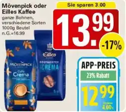 WEZ Mövenpick oder Eilles Kaffee Angebot