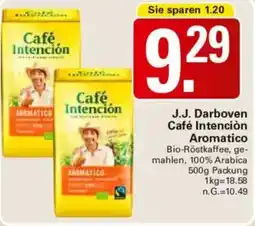 WEZ J.J. Darboven Café Intención Aromatico Angebot
