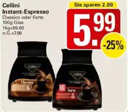 WEZ Cellini Instant-Espresso Angebot