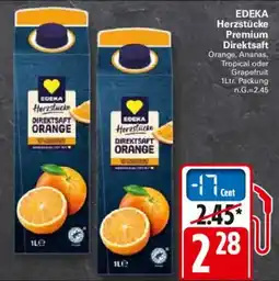 WEZ EDEKA Herzstücke Premium Direktsaft Angebot